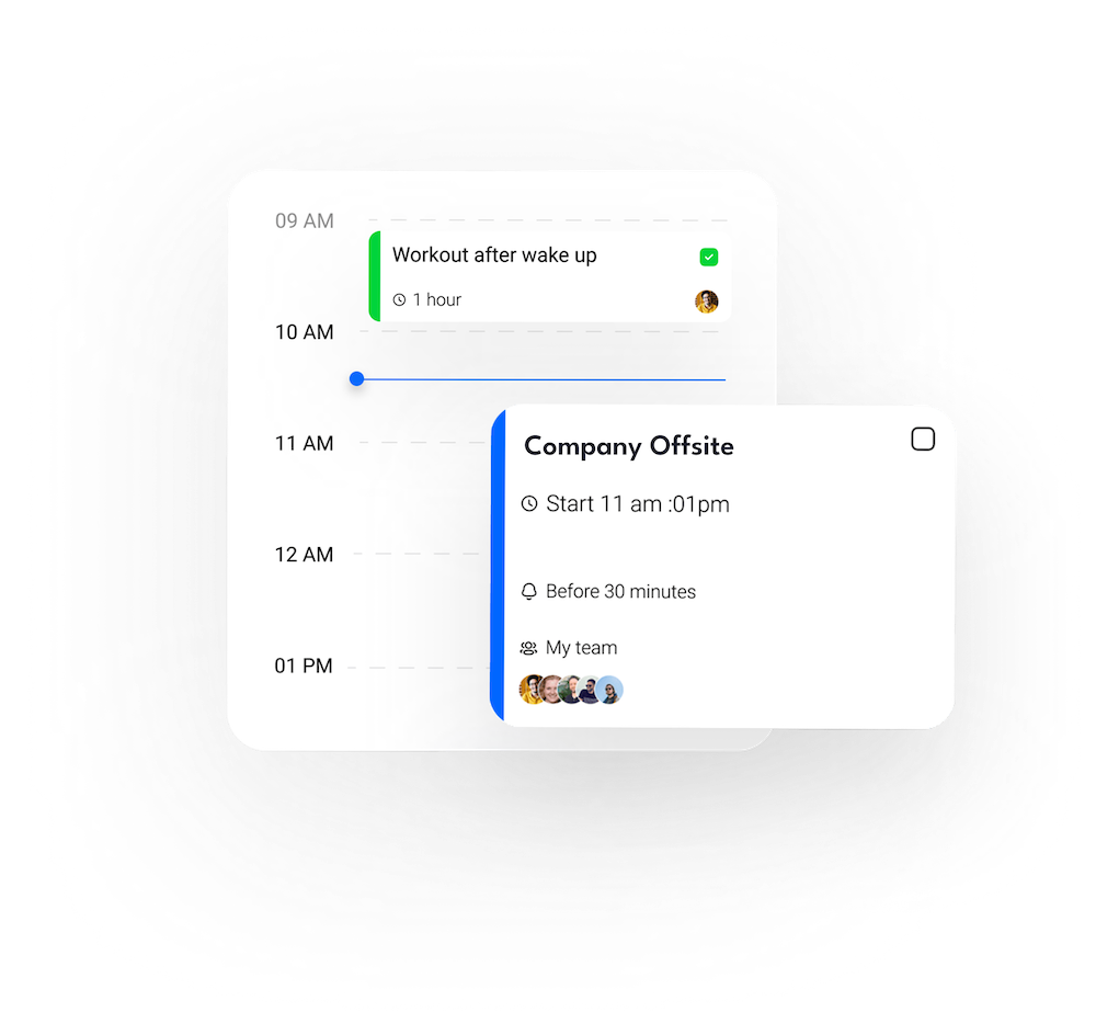 Company Events Sub Header
